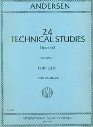 24 Techincal Studies Op. 63 Vol. 1 (Wummer) - Joachim Andersen | Suono Flauti