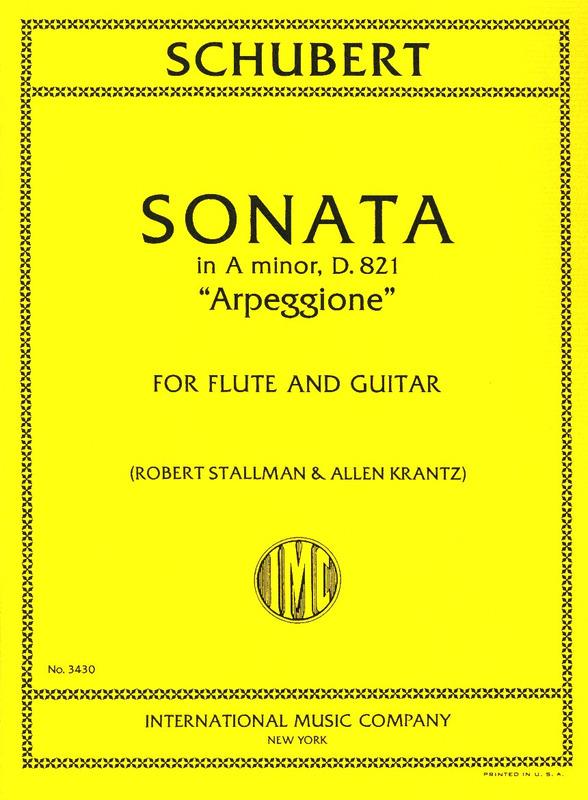 Sonata In A Min D821 Arpeggione Flauto E Chitarra - Franz Schubert | Suono Flauti