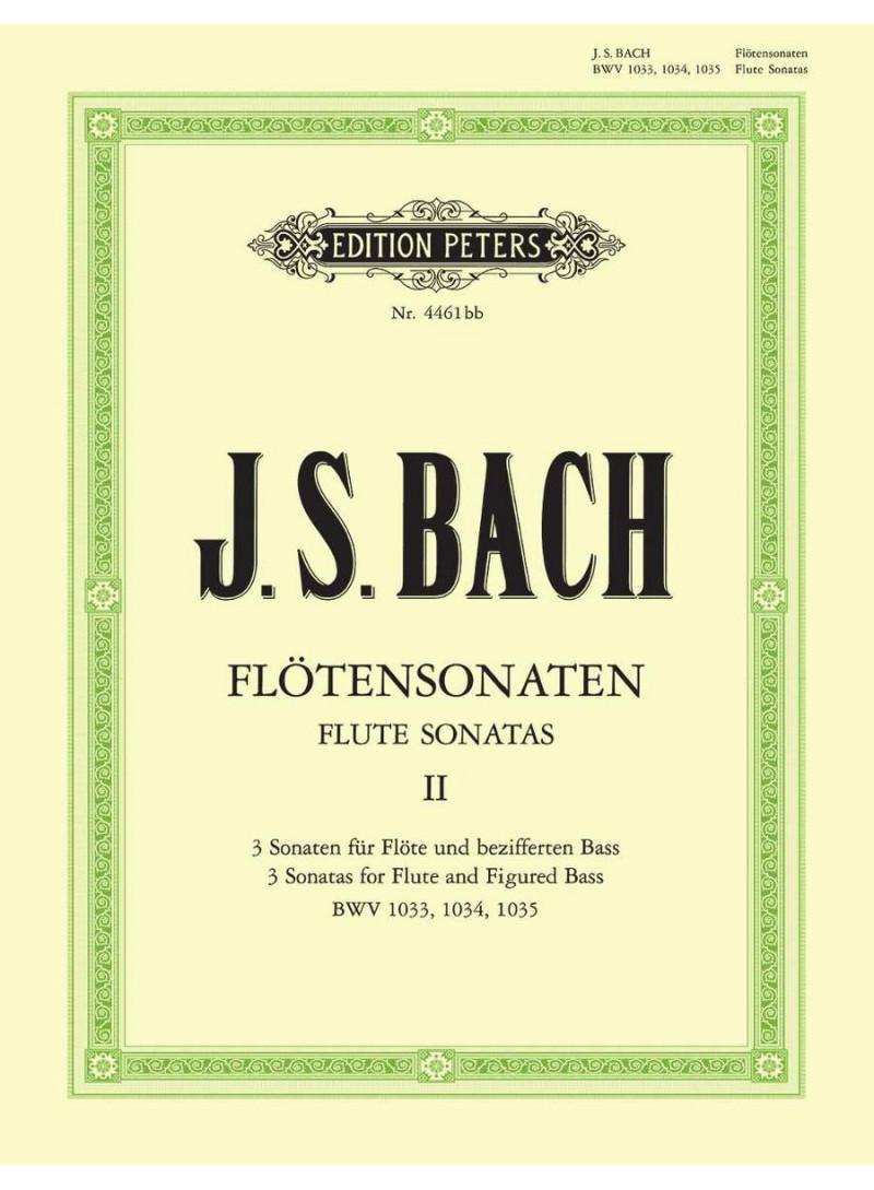 Flute Sonatas Vol.2 BWV 1033 - 1035, (Flötensonaten - Band 2) - Johann Sebastian Bach | Suono Flauti