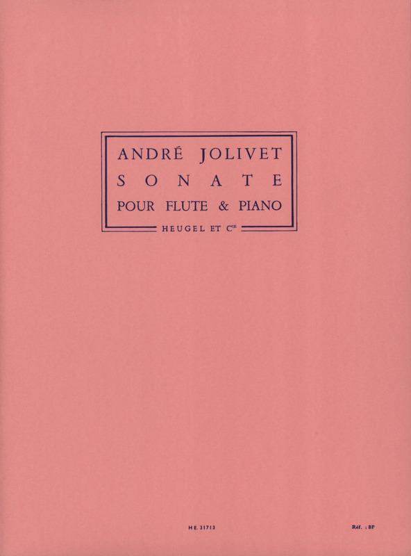 Sonata For Flute And Piano - André Jolivet | Suono Flauti