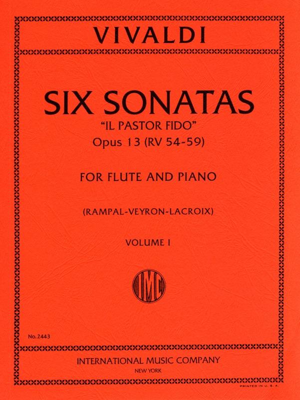 Sonate (Pastor Fido) Op.13 Vol.1 - Antonio Vivaldi | Suono Flauti