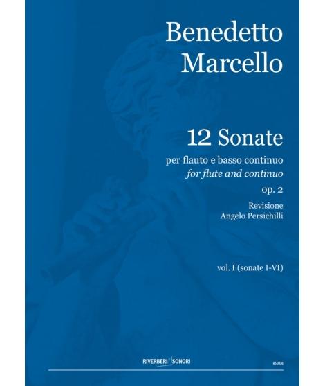 12 Sonate Per Flauto e Basso Continuo op.2 Vol. I - Benedetto Marcello | Suono Flauti