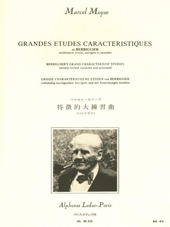 Grandes Etudes Caracteristiques De Berbiguier - Marcel Moyse | Suono Flauti