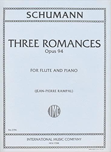 3 Romanze Op. 94 (Rampal) - Robert Schumann | Suono Flauti