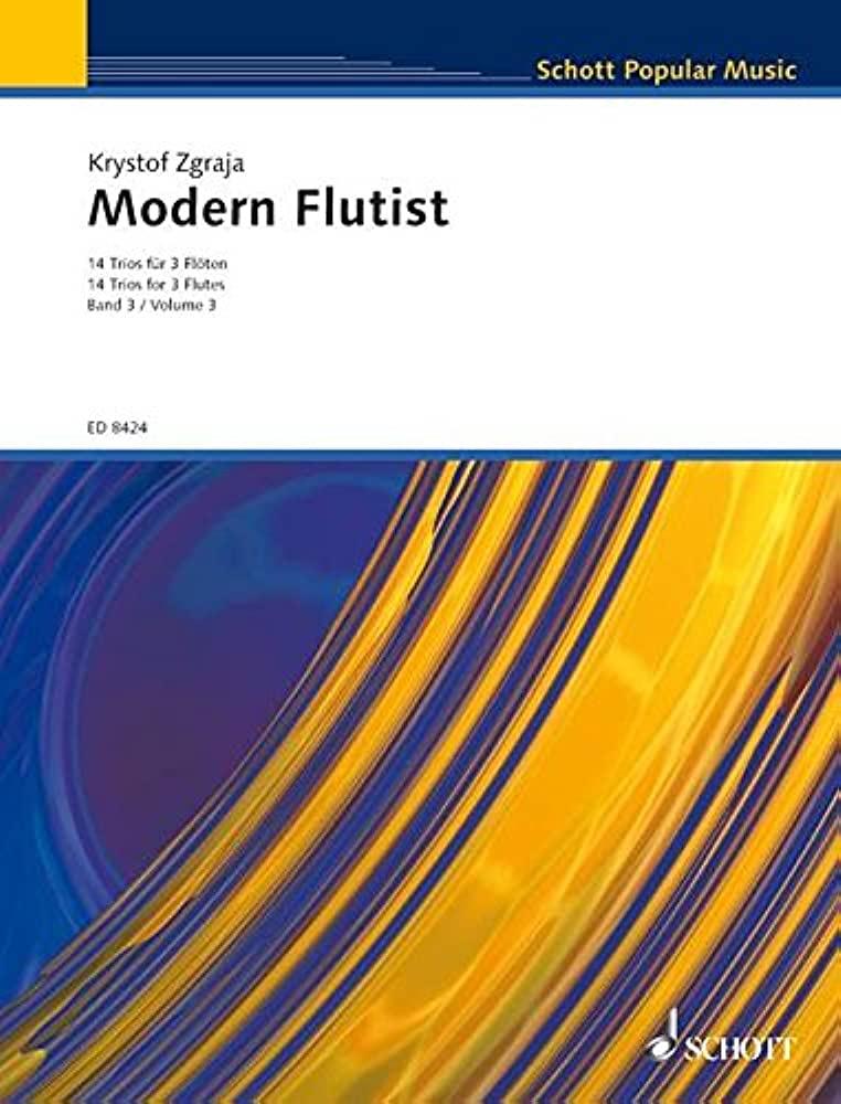 Modern Flutist 14 Trios for 3 3Fl. - Krysztof Zgraja | Suono Flauti