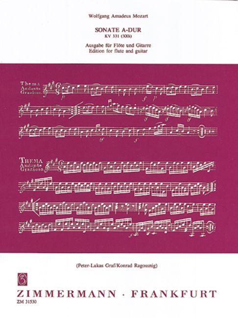 Sonate A-Dur KV 331 (300i) - Wolfgang Amadeus Mozart | Suono Flauti