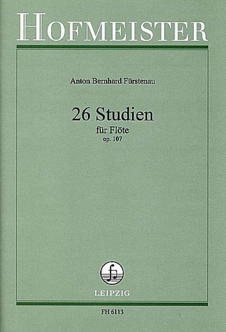 26 Studien, op. 107 - Anton Bernhard Fürstenau | Suono Flauti