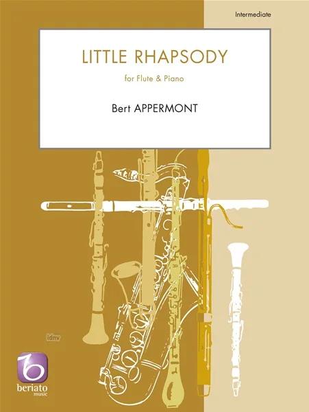 Little Rhapsody, For C Flute & Piano - Bert Appermont | Suono Flauti