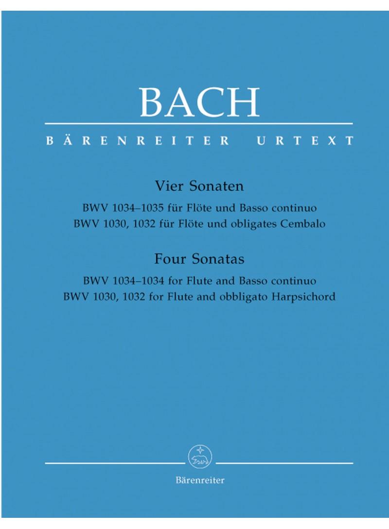 Four Flute Sonatas BWV 1030,1032,1034,1035 - Johann Sebastian Bach | Suono Flauti