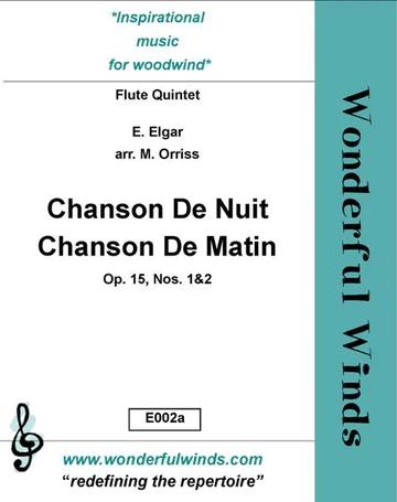 CHANSON DE NUIT/CHANSON DE MATIN, Opus 15 Nos. 1&2 -  Edward Elgar | Suono Flauti