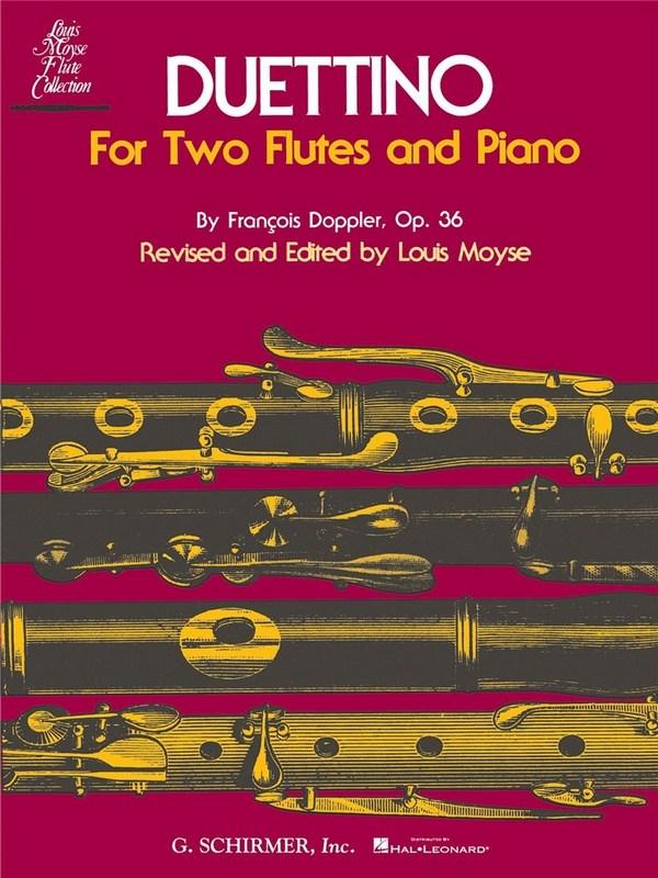 Duettino for Two Flutes and Piano Op.36 - Albert Franz Doppler | Suono Flauti