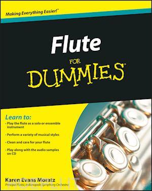 Flute For Dummies - Karen Evans Moratz | Suono Flauti