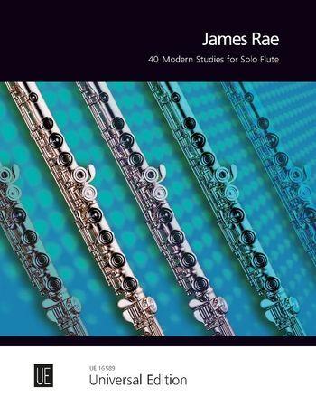 40 Modern Studies For Solo Flute - James Rae | Suono Flauti