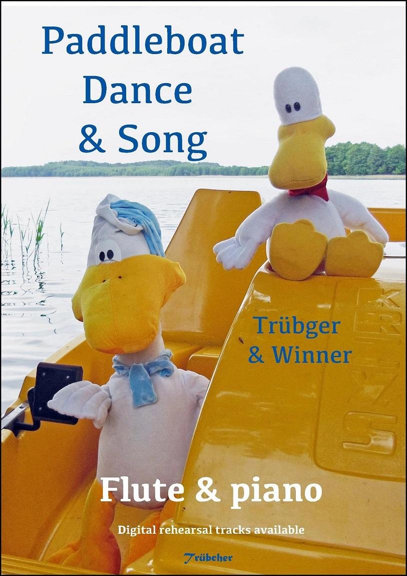 Paddleboat Dance & Song (easy flute & piano) | Suono Flauti