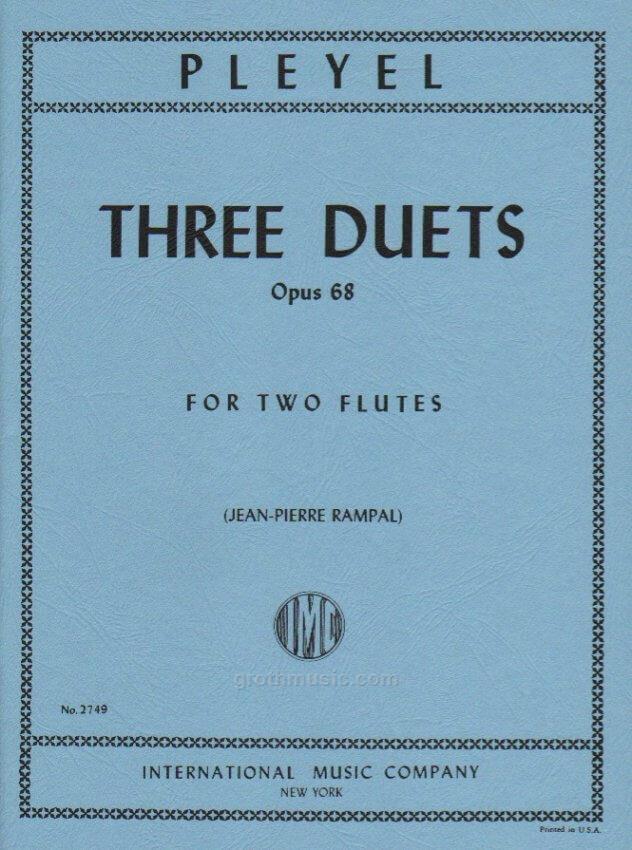 3 Duetti Op. 68 (Rampal) - Ignace Pleyel | Suono Flauti