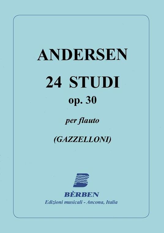24 Studi Op 30 - Jarl Joachim Andersen | Suono Flauti