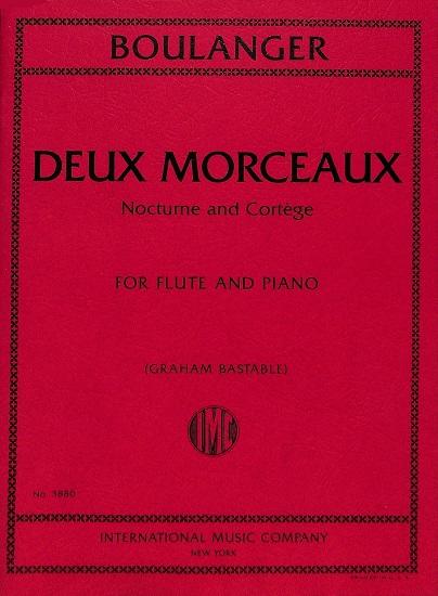 Deux Morceaux, Nocturne and Cortege - Lili Boulanger | Suono Flauti