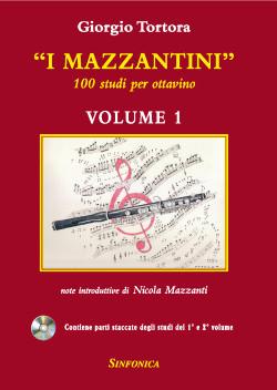 "I Mazzantini" 100 studi per ottavino Vol.1 - Giorgio Tortora | Suono Flauti