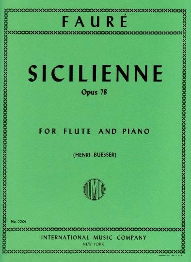 Sicilienne Op. 78 (Buesser) - Gabriel Fauré | Suono Flauti