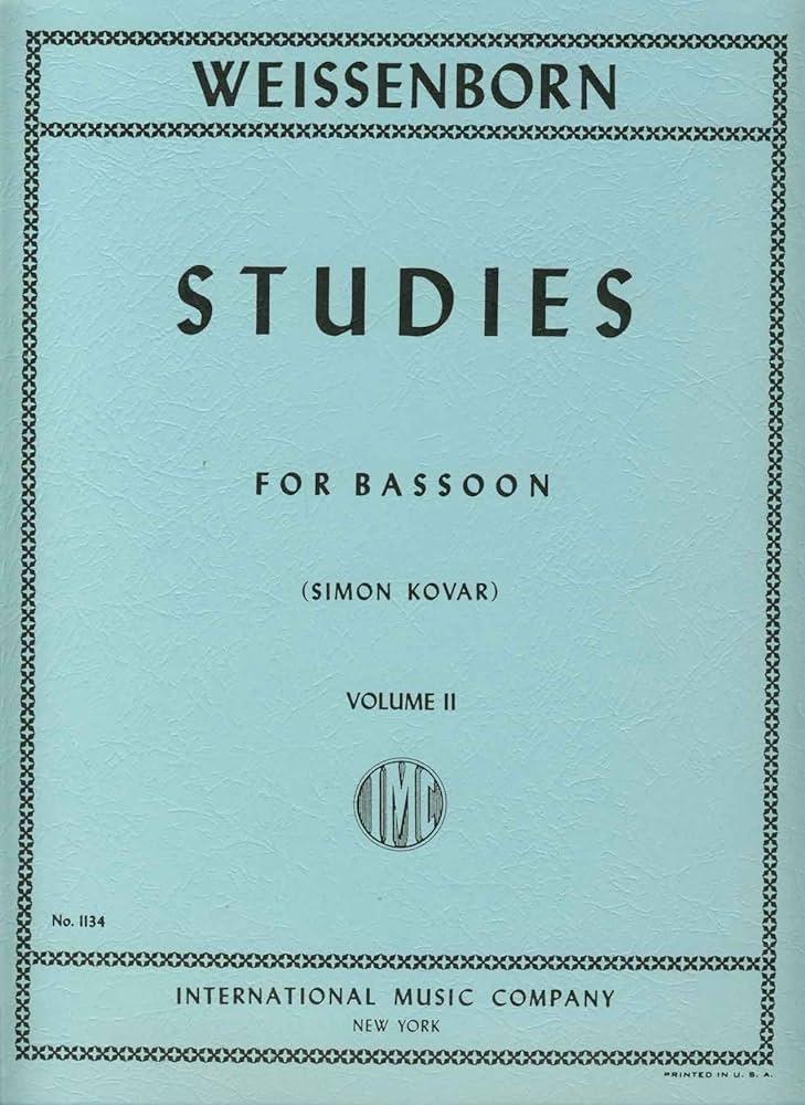 Studi Op. 8 Vol. 2 (Kovar) - Julius Weissenborn | Suono Flauti