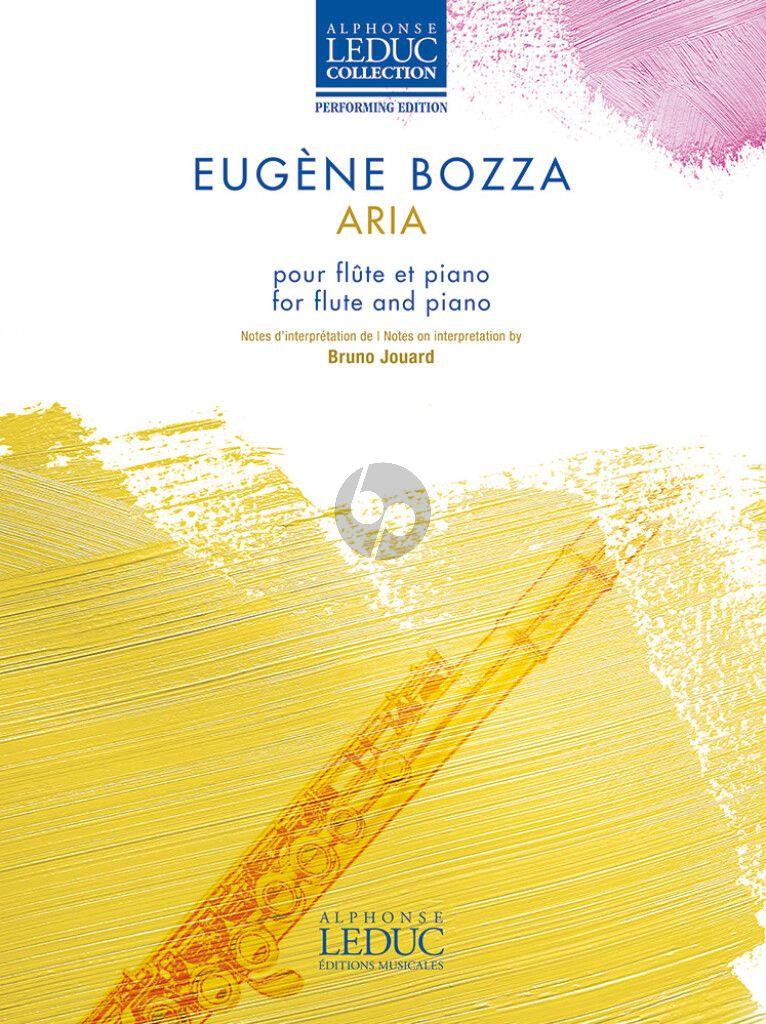 Aria, pour flûte et piano - Eugène Bozza | Suono Flauti