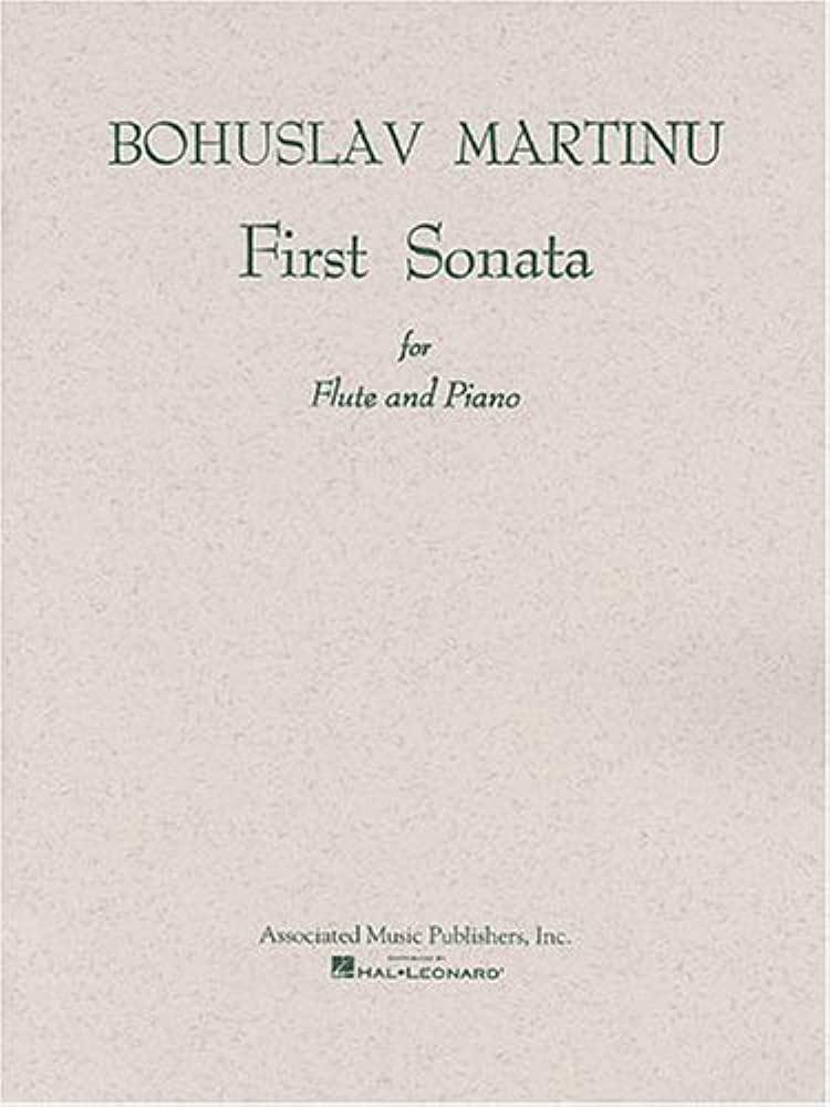 First Sonata - Bohuslav Martinu | Suono Flauti