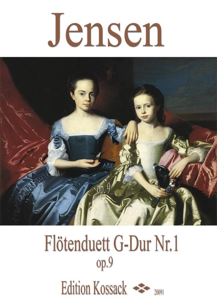Jensen, Niels Peter: Flötenduo Nr.1  op.9 | Suono Flauti