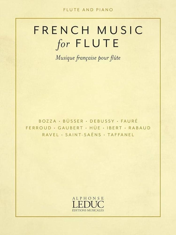 French Music for Flute and Piano | Suono Flauti
