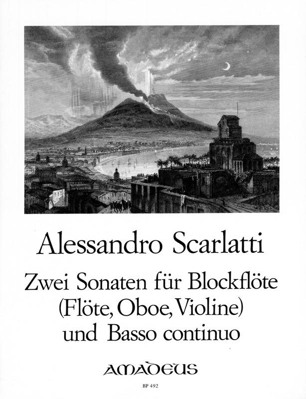 Zwei Sonaten für Blockflöte, Alessandro Scarlatti | Suono Flauti