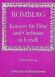 Konzert für Flöte h-moll - Bernhard Romberg | Suono Flauti