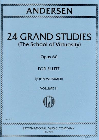 24 Grand Studies (The School of Virtuosity) Op. 60 Vol. 2 (Wummer) - Joachim Andersen | Suono Flauti