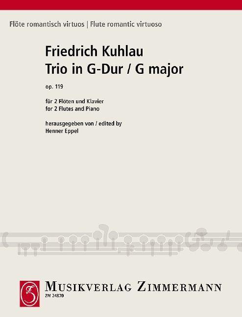 Trio in G-Dur op. 119 - Friedrich Kuhlau | Suono Flauti