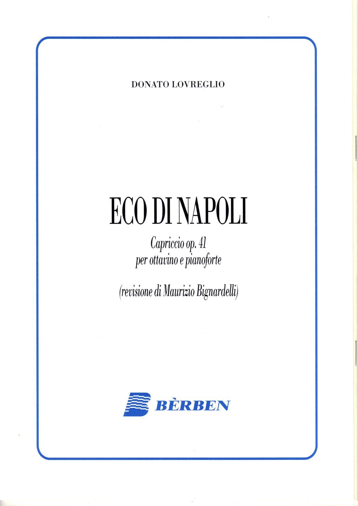 Eco Di Napoli Op.41, (Bignardelli) - Donato Lovreglio | Suono Flauti