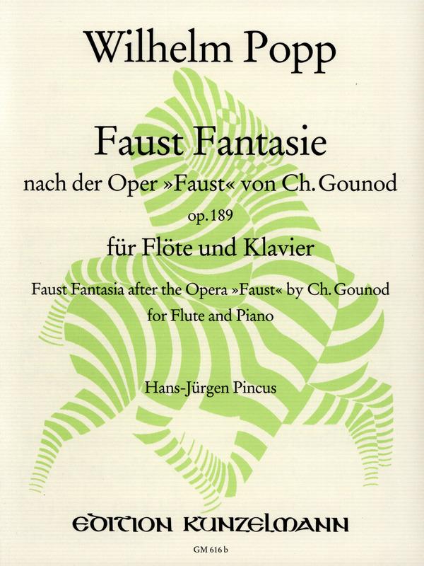 Faust-Fantasie, Op. 189 - Wilhelm Popp | Suono Flauti