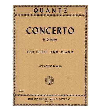 Concerto in D major (Rampal) - Johann Joachim Quantz | Suono Flauti