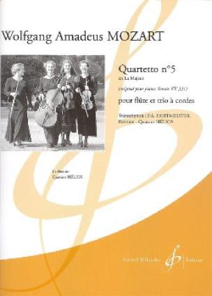 Quartet No.5, KV331 in A major - Wolfgang Amadeus Mozart | Suono Flauti