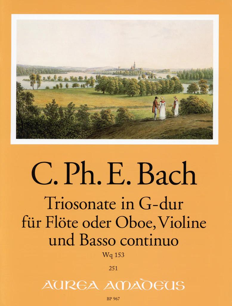 Triosonate in G majeur (wq153) - Carl Philipp Emanuel Bach | Suono Flauti
