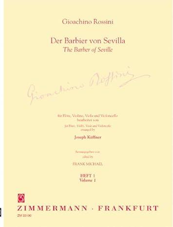 Der Barbier von Sevilla Heft 1 - Joseph Kueffner | Suono Flauti