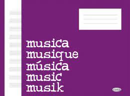 Quaderno Di Musica (Block, Cahier De Musique) | Suono Flauti