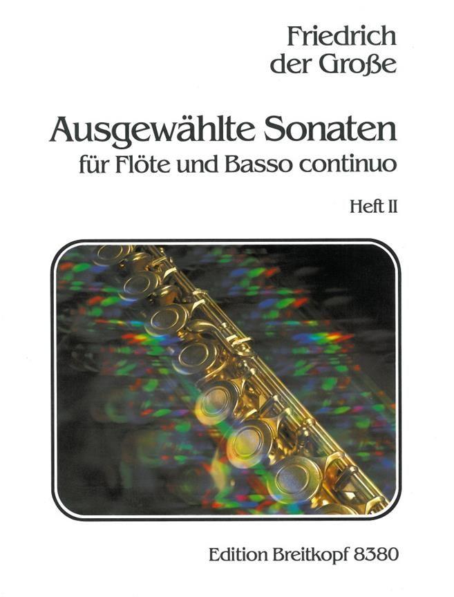 Ausgewählte Sonaten, Heft 2 - Friedrich Der Große | Suono Flauti