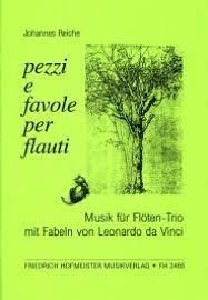 Pezzi e favole, Musik für Flöten-Trio mit Fabeln von Leonardo da Vinci - Johannes Reiche | Suono Flauti