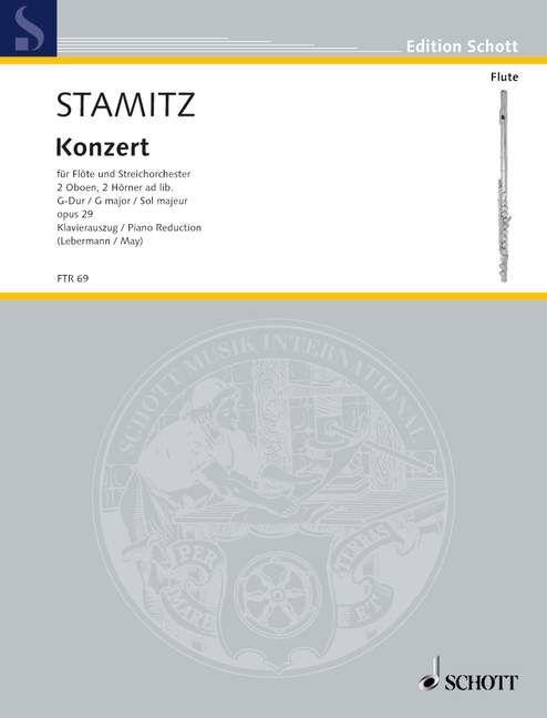 Concert in G major, Opus 29 - Carl Stamitz | Suono Flauti