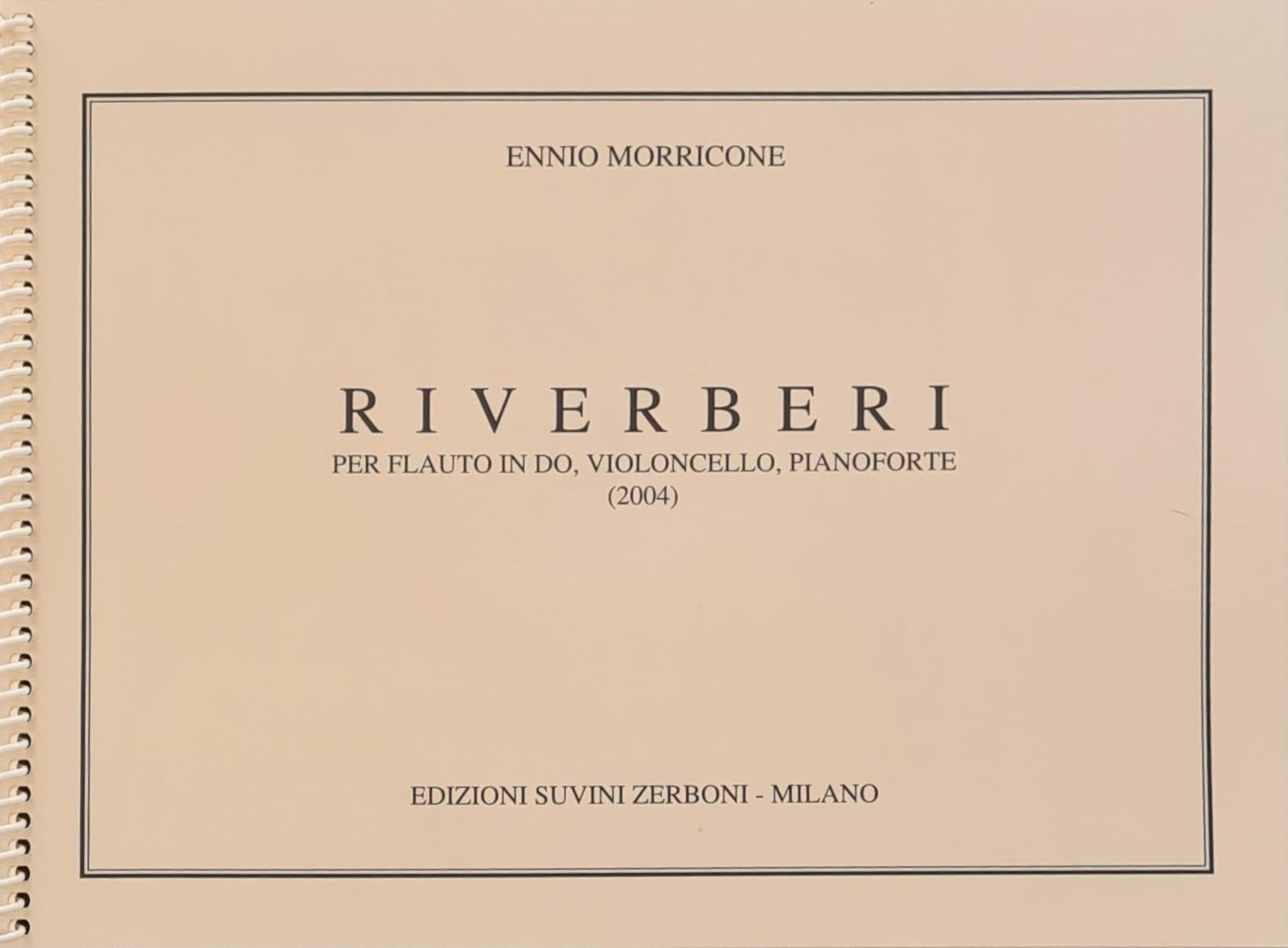 Riverberi, per flauto, violoncello e pianoforte - Ennio Morricone | Suono Flauti