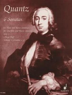 6 Sonaten opus 1, Vol.I - Johann Joachim Quantz | Suono Flauti