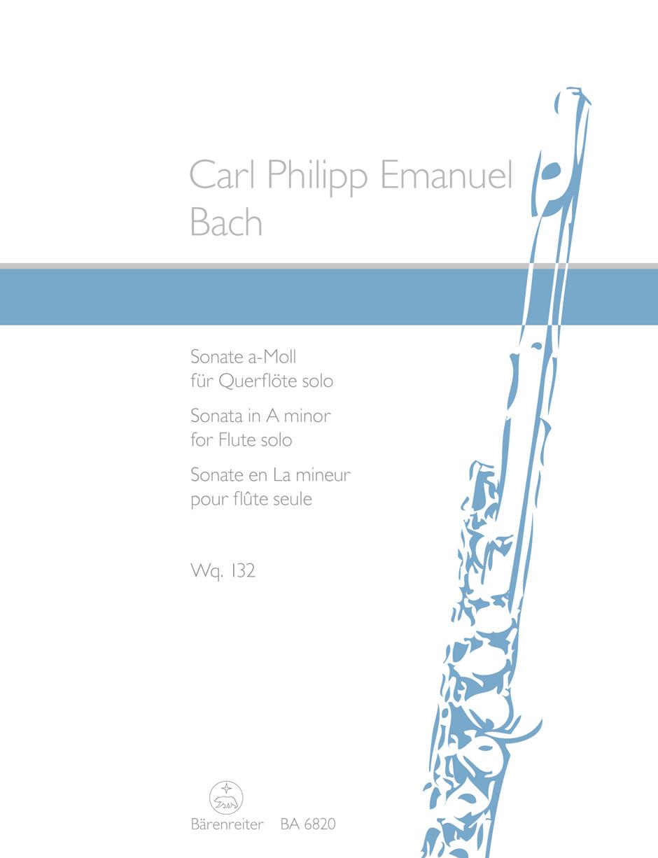 Sonata for Solo Flute A minor Wq 132 - Carl Philipp Emanuel Bach | Suono Flauti