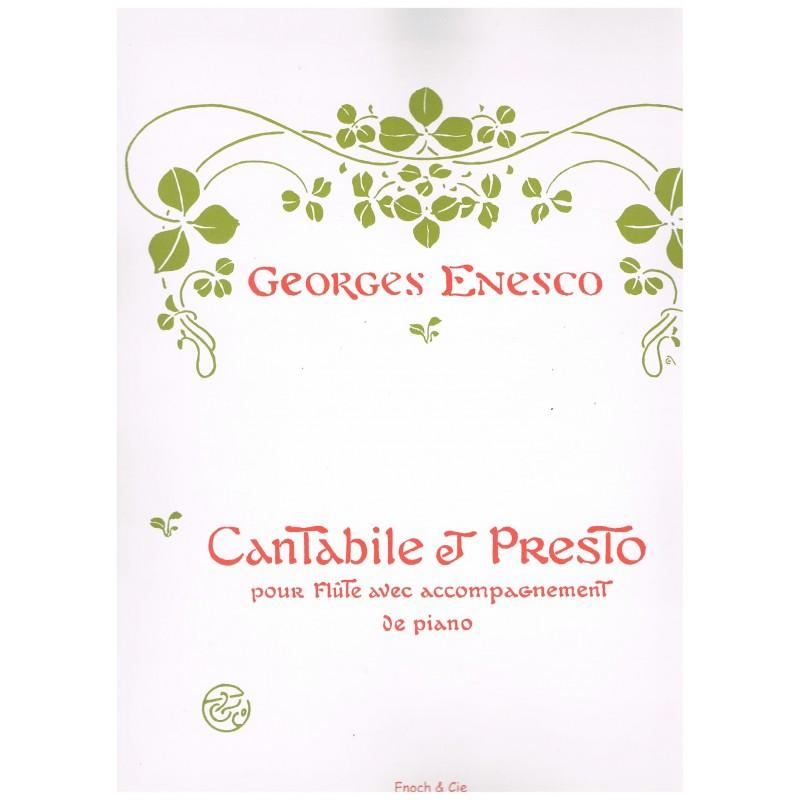 Cantabile et Presto, Georges ENESCO | Suono Flauti