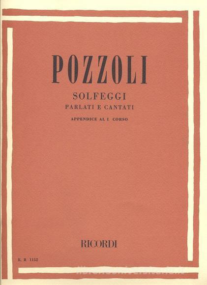 Solfeggi Parlati E Cantati (Appendice) - Ettore Pozzoli | Suono Flauti