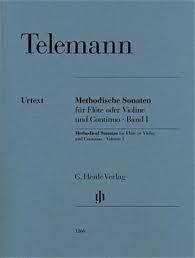Methodical Sonatas Volume I, for Flute or Violin and Basso Continuo - Georg Philipp Telemann | Suono Flauti