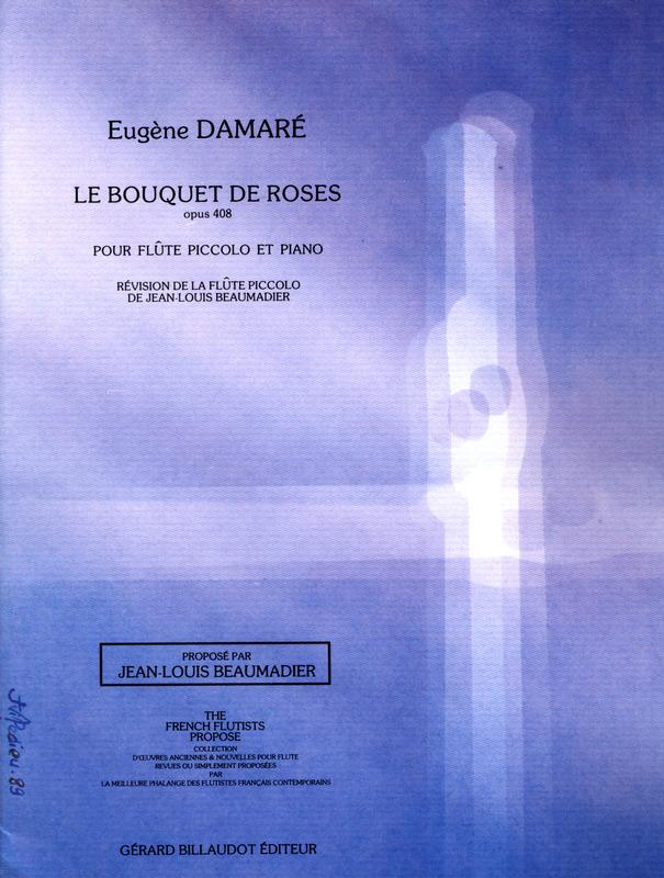 Le Bouquet De Roses Opus 408 - Eugène Damare | Suono Flauti
