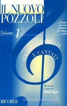 Il Nuovo Pozzoli: Solfeggi Parlati E Cantati Volume 1 - Ettore Pozzoli | Suono Flauti